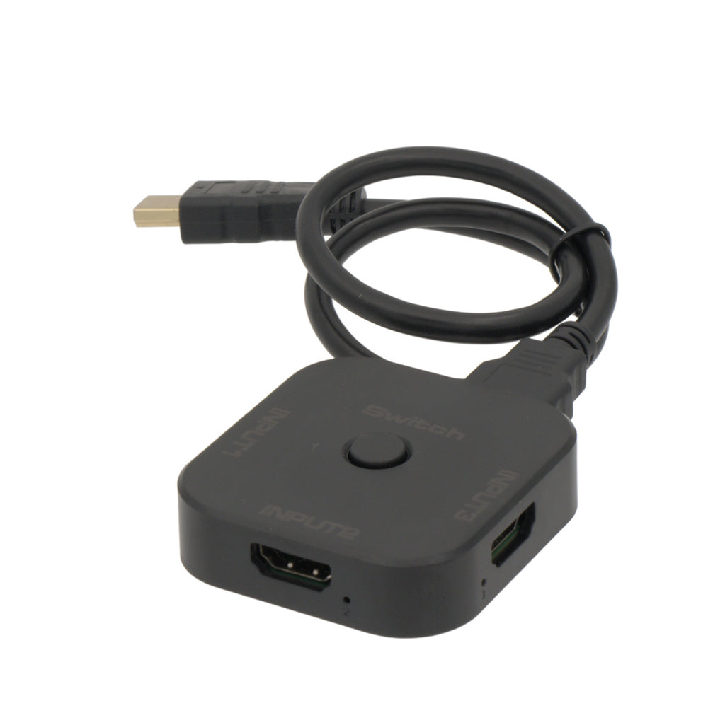 Pigtail Switch 3x1 4K@60Hz HDCP2.2