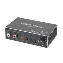 Conversor DAC hasta 192 kHz con USB, Graves y Mando