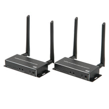 Extensor HDMI e KVM sem fios de 180 metros, 4K a 24Hz ou 1080p a 60Hz