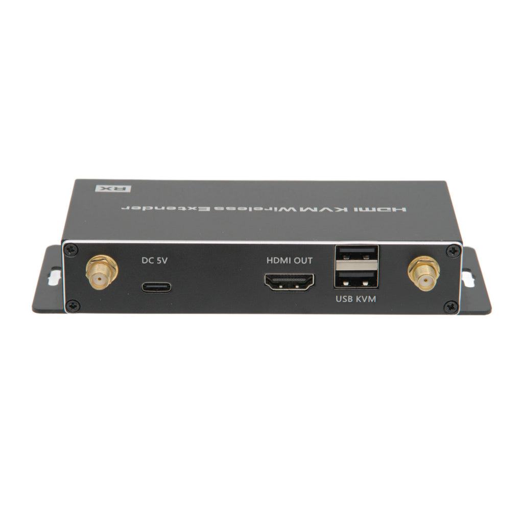 Extensor HDMI e KVM sem fios de 180 metros, 4K a 24Hz ou 1080p a 60Hz