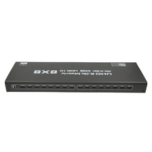 Matriz HDMI 8x8 4K@60Hz HDCP2.2 e controlo RS232