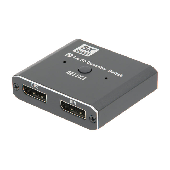 Bidirectional DisplayPort Switch 1x2 (not Splitter) / 2x1 4K@60Hz