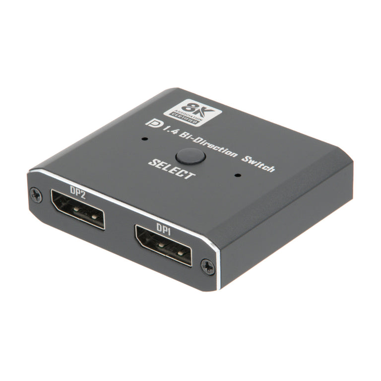 Bidirectional DisplayPort Switch 1x2 (not Splitter) / 2x1 4K@60Hz