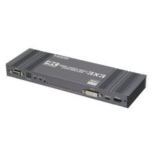 VideoWall 3x3 4K@30Hz | HDMI / USB-C / DVI - RS232 - HDCP1.4
