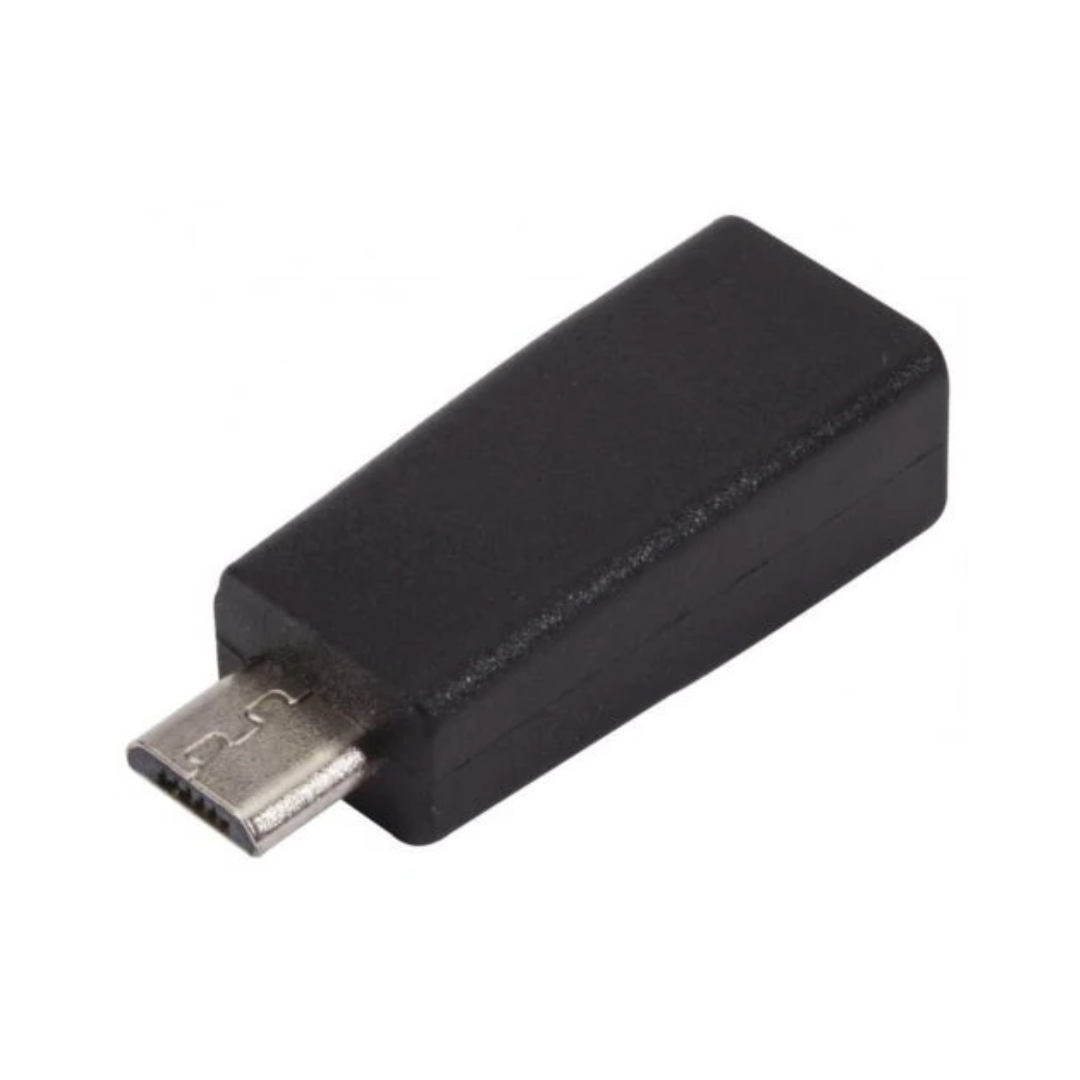 Adaptador Microusb Macho a Hembra Cable USB