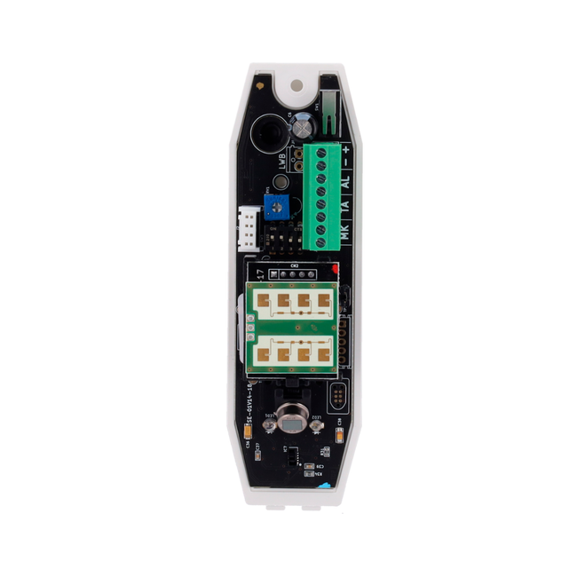 Detector de cortina Duevi Kapture F PIR y microondas 24 GHz, vista lateral