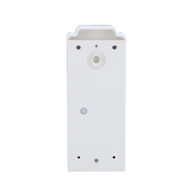 Detector exterior Duevi Monolith F, detalle interior y conexiones