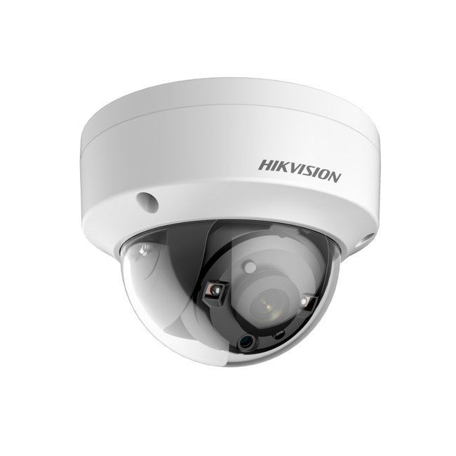 Cámara domo 4 en 1 Hikvision DS-2CE57H8T-VPITF 5 MP 2,8 mm con IR 30 m
