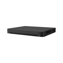 Grabador DVR 5 en 1 Hikvision iDS-7216HQHI-M2/XT de 16 canales, vista frontal
