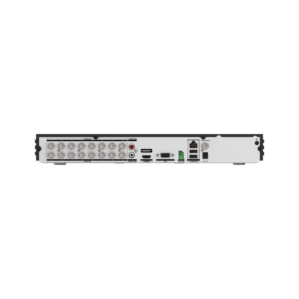 Grabador DVR Hikvision iDS-7216HQHI-M2/XT para 2 discos, vista superior