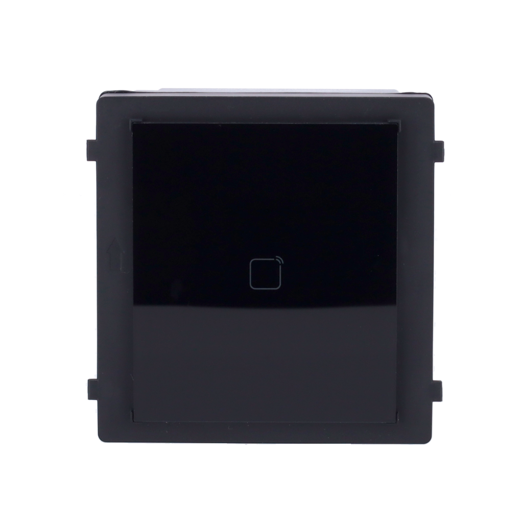 Módulo lector MF Hikvision DS-KD-M para placa modular, vista en ángulo