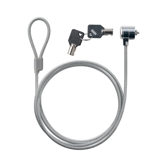 Candado de seguridad Goobay 93037 para portátil con cable de acero de 1,5 m
