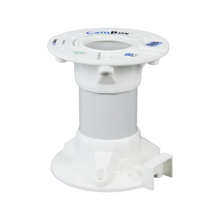 Soporte de techo blanco para cámaras domo CBOX-ST10 de 10 cm de altura