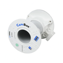Soporte de techo para domo CBOX-ST10, vista de la base de 10 cm