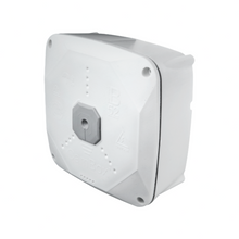 Caja de conexiones blanca para cámaras domo CBOX-B52PROS con doble sellado para exterior