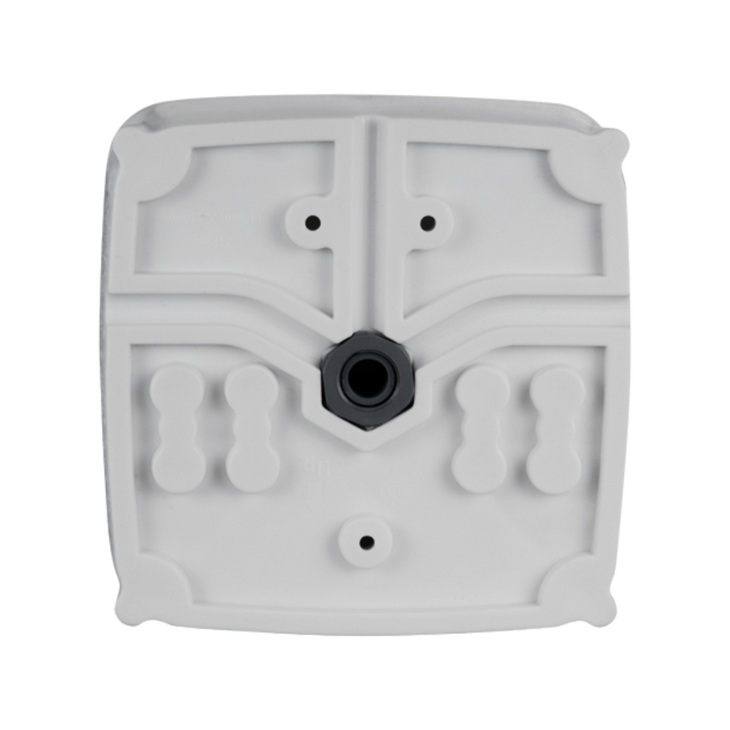 Caja de conexiones para cámaras domo CBOX-B52PROS, vista del interior