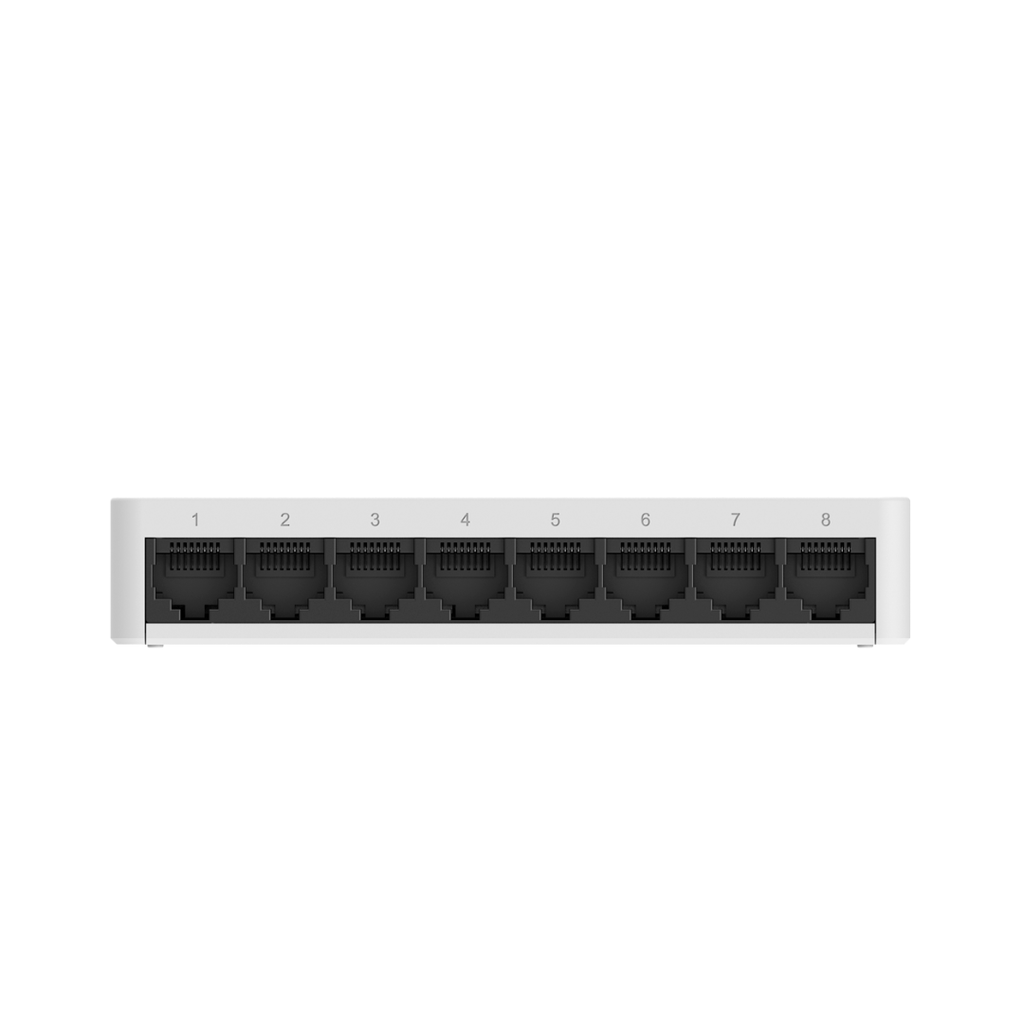Reyee 8-Port RJ45 Giga Desktop Switch with Plastic Housing