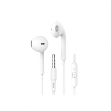 AURICULAR CON MICRÓFONO JACK 3.5MM BLANCO