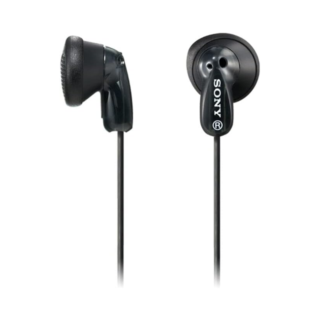 Auriculares de Botón con Cable Sony MDR-E9LPB Conector Jack 3.5mm, Negro