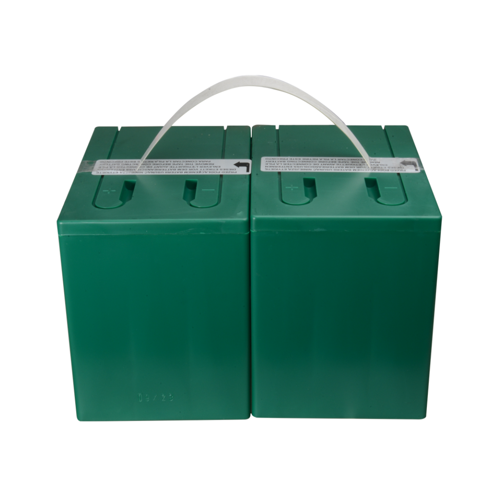 Bateria de zinco-ar: Tensão 7,5 V / Capacidade 3200 Wh