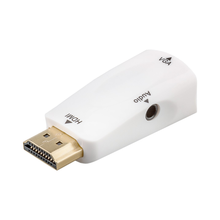 Adaptador compacto HDMI/VGA con audio incluido