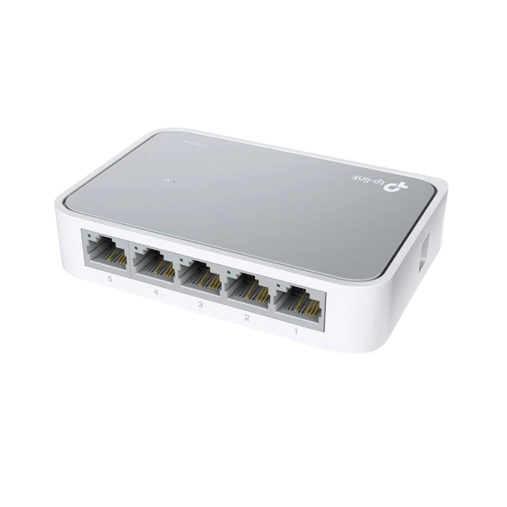 Switch TP-Link TL-SF1005D de 5 Portas Fast Ethernet 10/100 Mbps