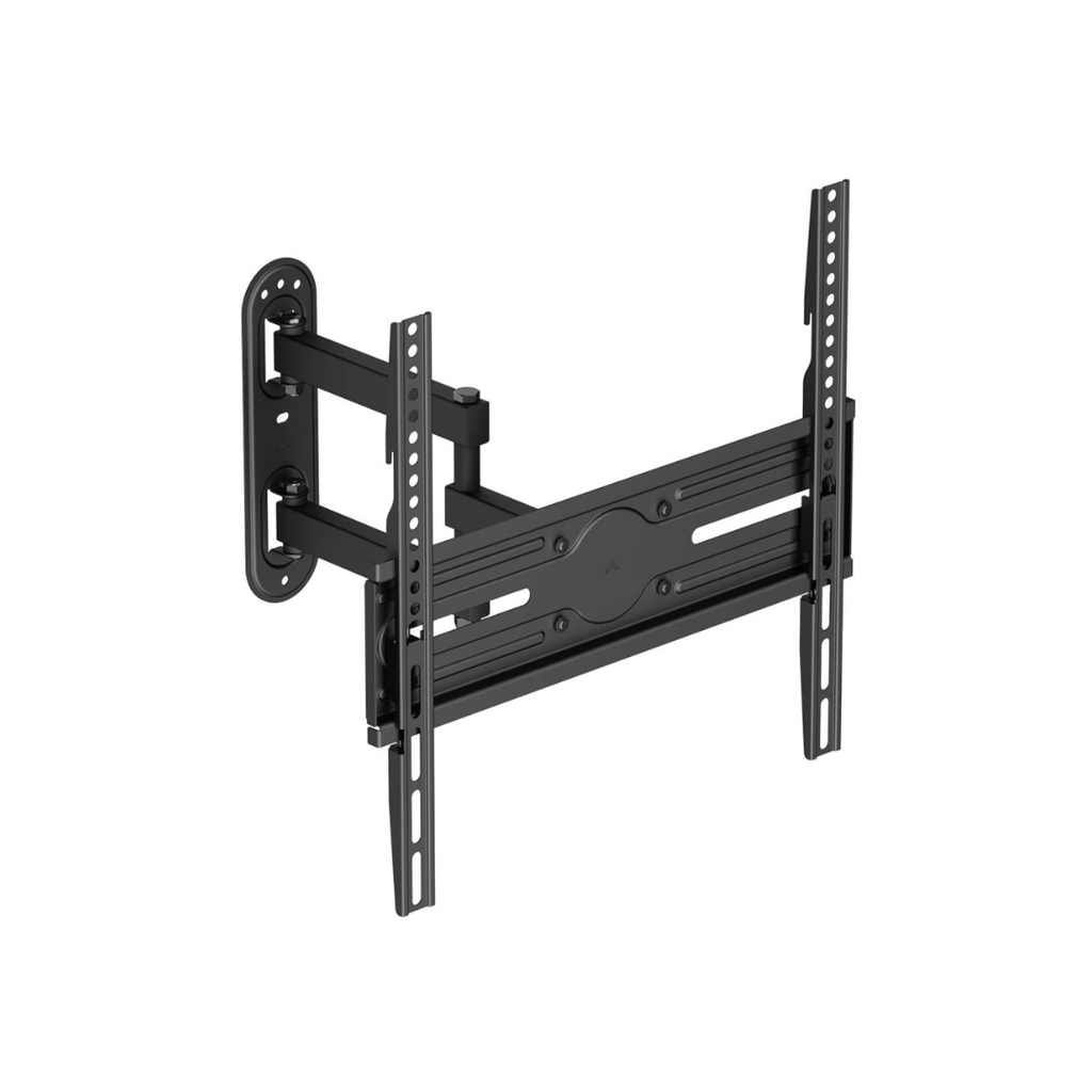 ECO Swivel, Tilt, and Leveling Monitor/TV Mount 35kg for 32-65 inches, Black