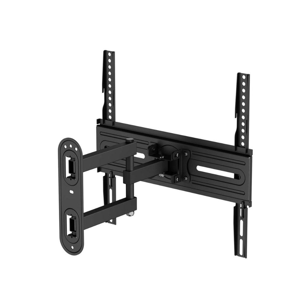 ECO Swivel, Tilt, and Leveling Monitor/TV Mount 35kg for 32-65 inches, Black