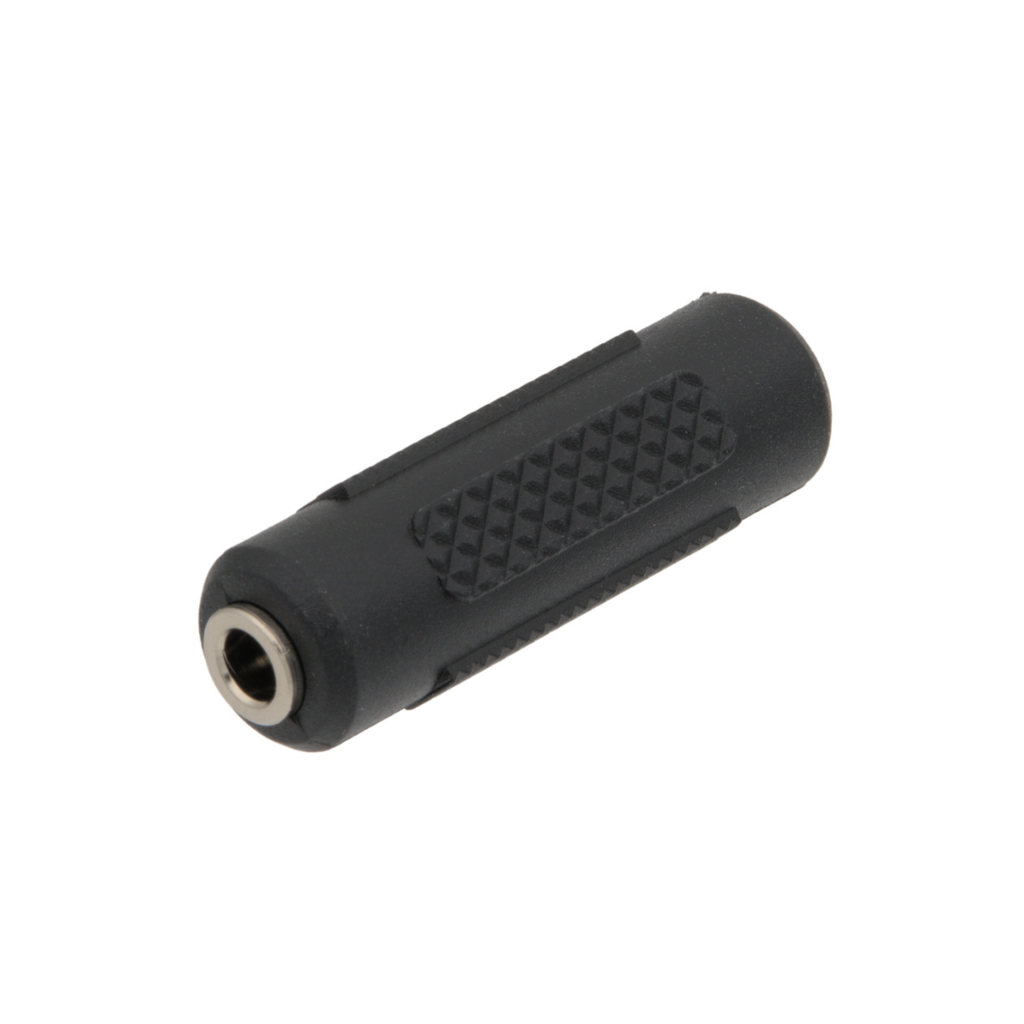 Empalme Mini Jack 3.5mm Hembra-hembra Estéreo Conectores Audio