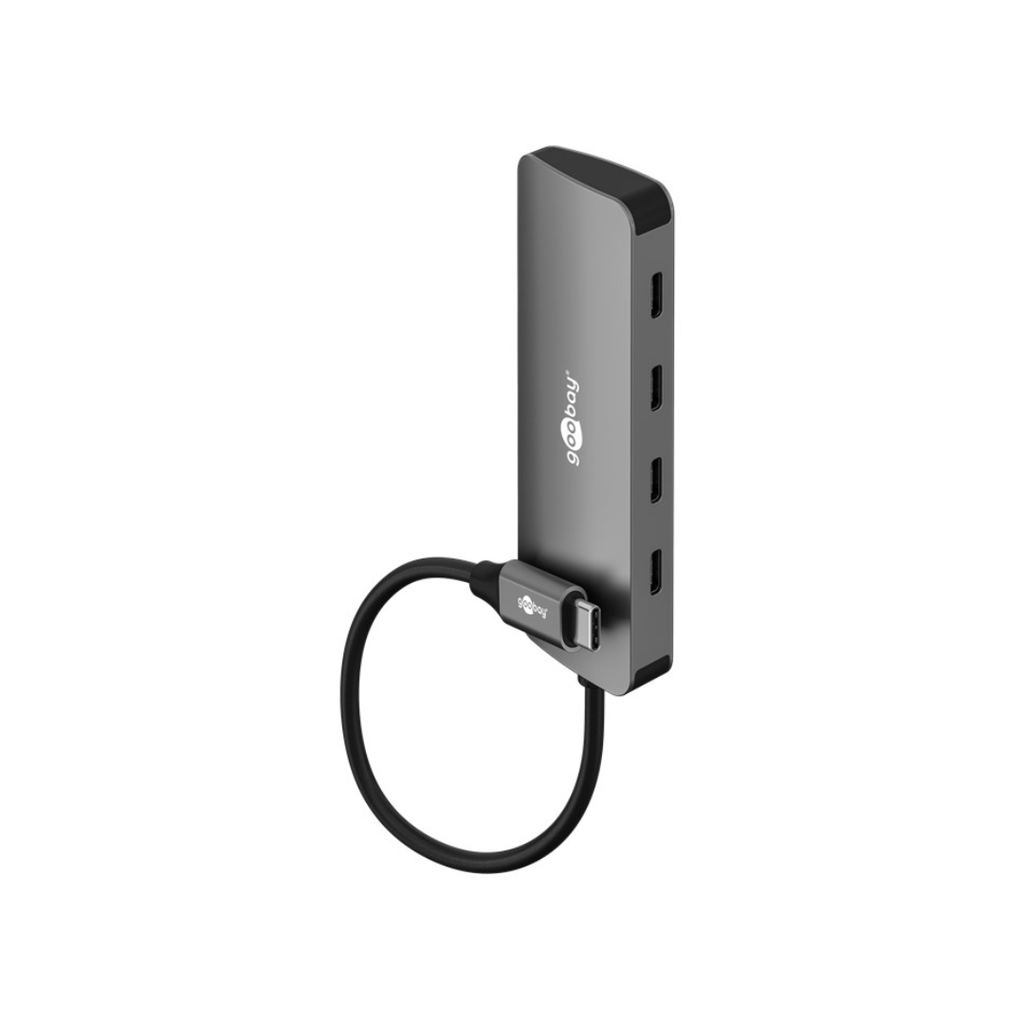 4-Port USB Hub, USB-C to USB-C, 10 Gbit/s