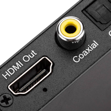 Extrator de áudio HDMI para Toslink e RCA