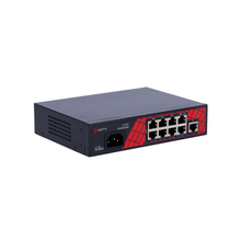 Safire 8-Port PoE Hi-PoE Switch + 1 RJ45 Uplink