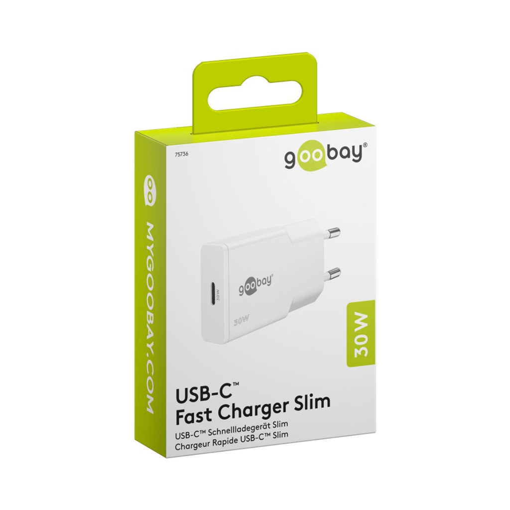30W USB-C PD Fast Charger