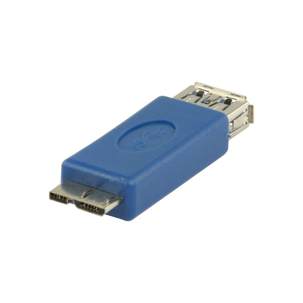 Adaptador USB 3.0 para 2.0 (Microsoft B Macho para Fêmea)