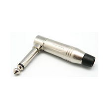 6.35mm Mono Angled Jack Connector For Soldering Sound Adapters 