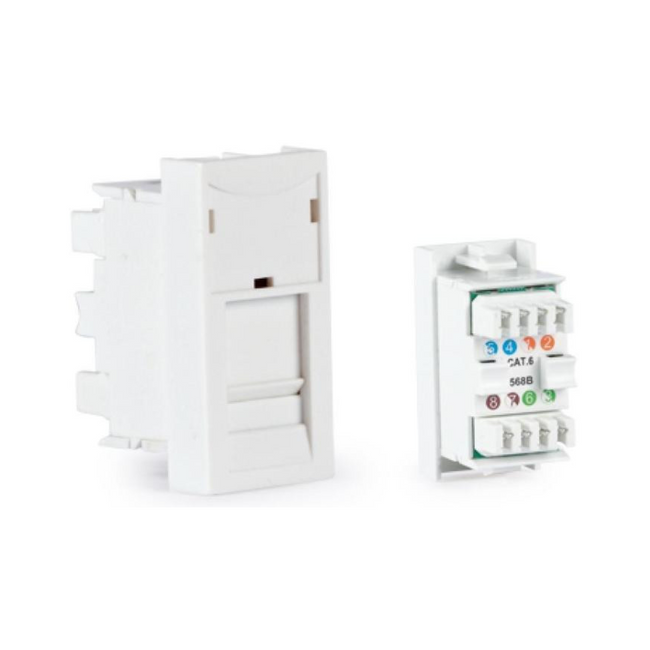 RJ-45 FTP Cat 6 Patch Panel T568b Connection Boxes