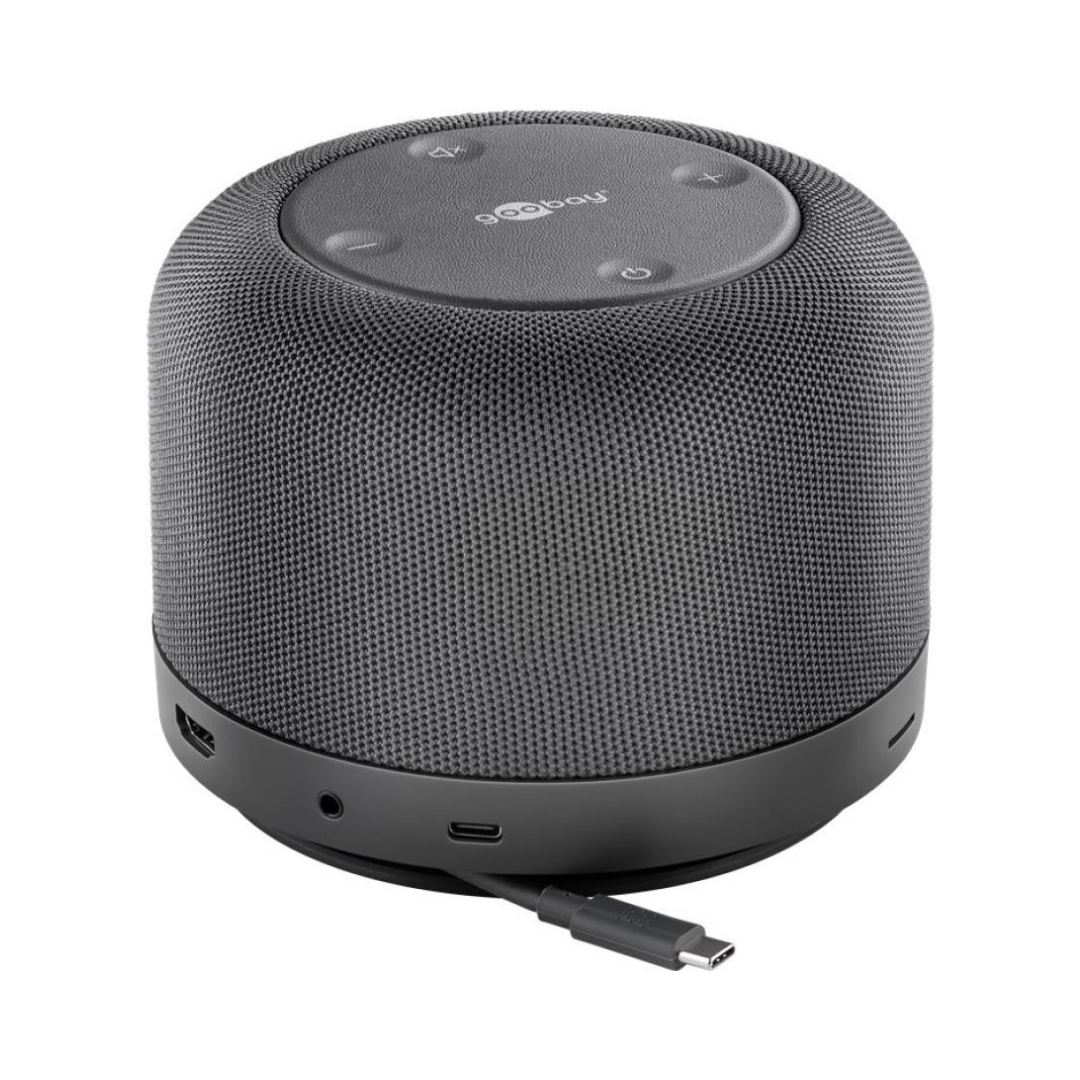 Dock Multipuertos de Usb-c 12 en 1 con Carga Rápida Inalámbrica, Suministro Energía 100 W y Altavoz Multimedia USB 3.1 Tipo C