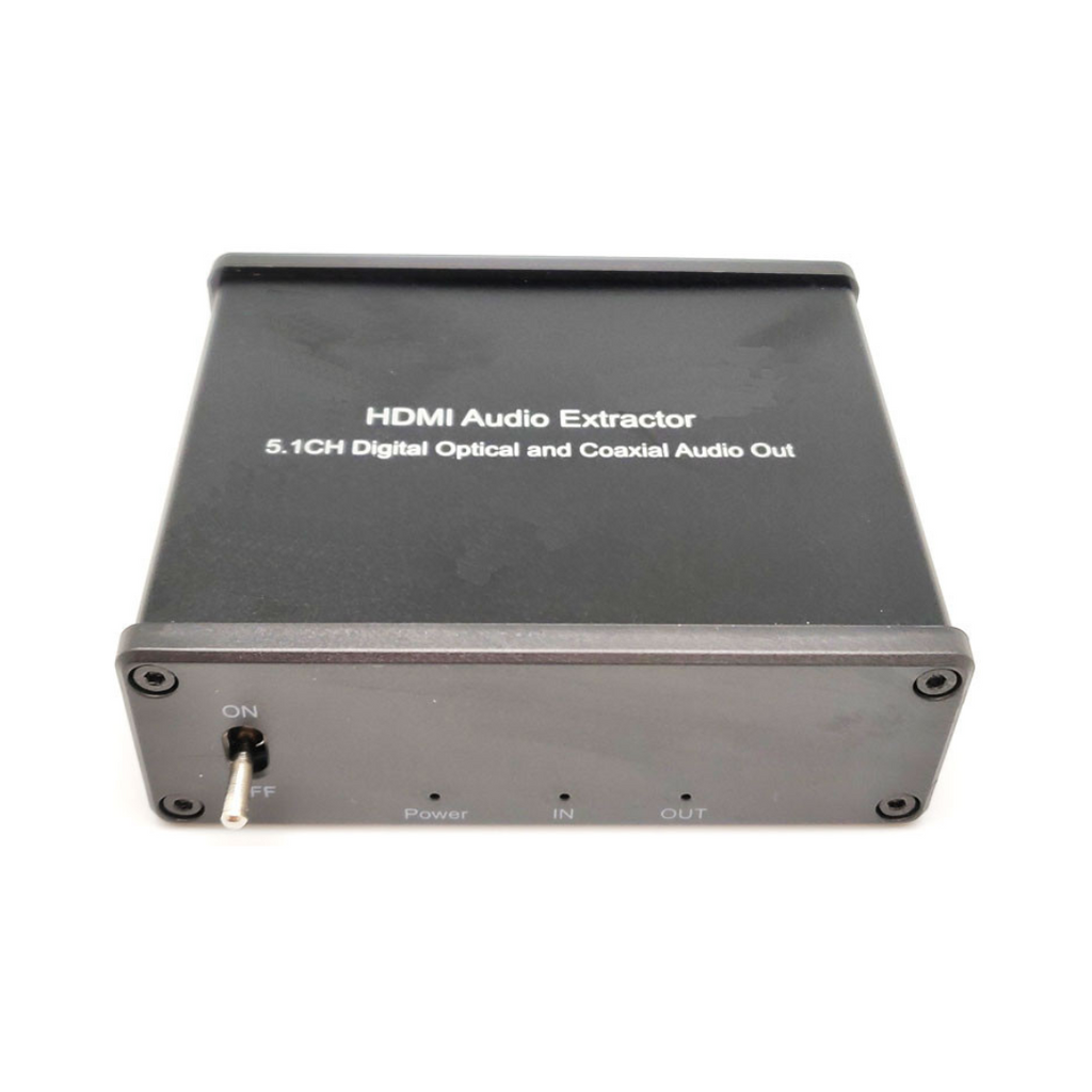 Extrator de áudio digital HDMI 5.1 canais