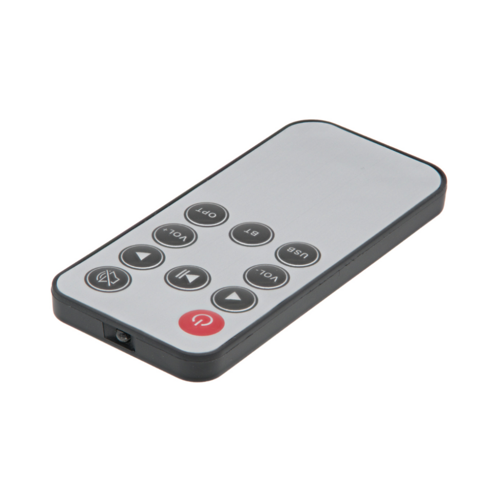 Conversor digital-analógico (DAC) com Bluetooth 5.1 e controlo de volume.