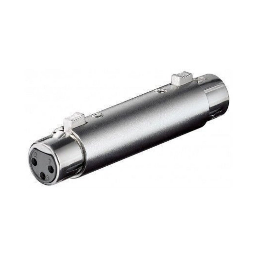 Conector XLR fêmea de 3 pinos