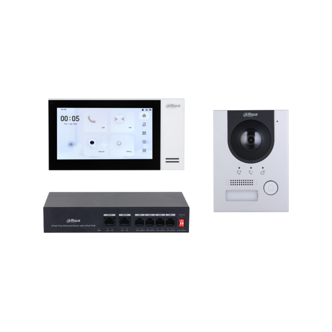 Kit Videoportero IP exterior para Insertar + monitor interior