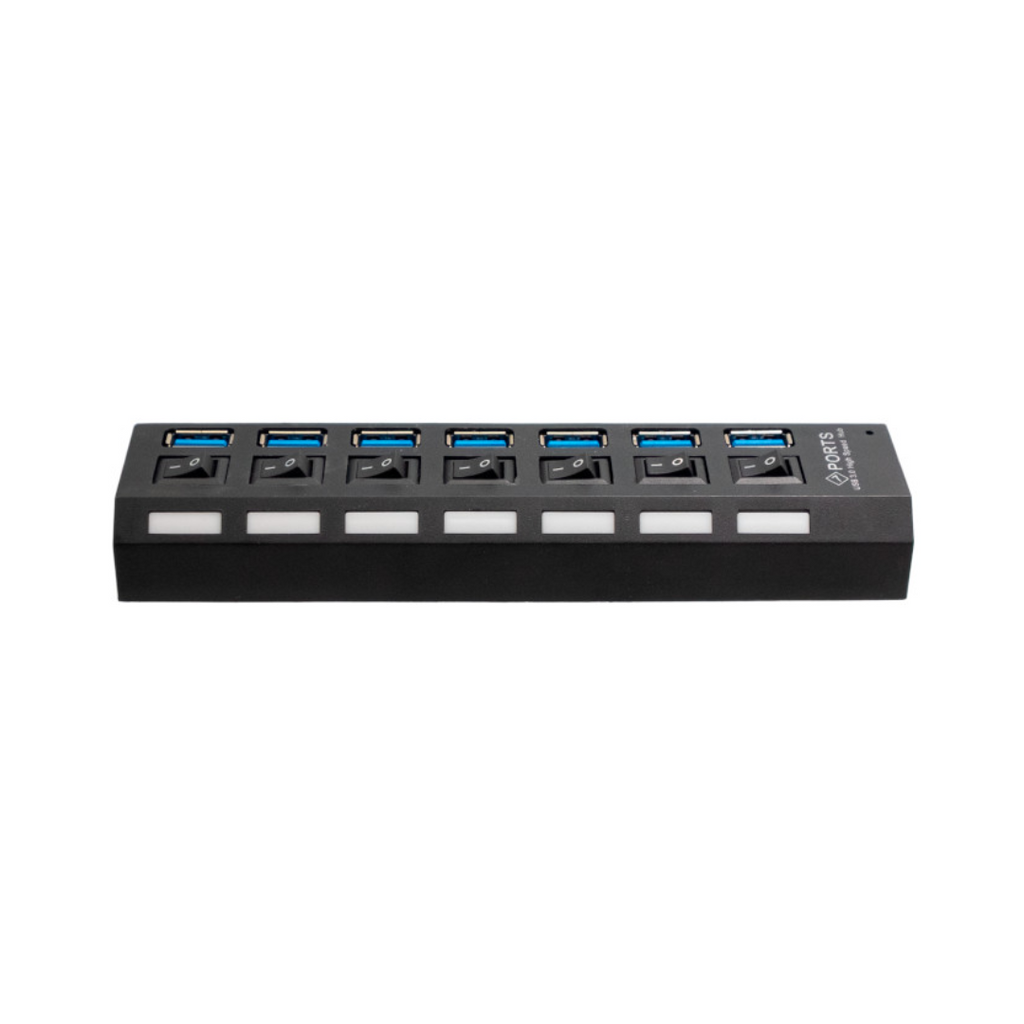 Hub USB-A 3.0 de 7 portas