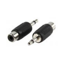 Adaptador de áudio mono macho de 3,5 mm para RCA fêmea