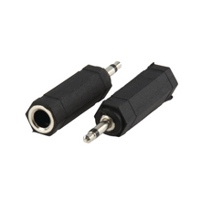Mini Jack Mono Connector 3.5mm Male to 6.35mm Female