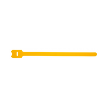 Yellow Reusable Velcro Cable Ties Pack of 10 Strips