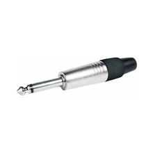 Conector Jack 6.35mm Macho Mono Para Soldar