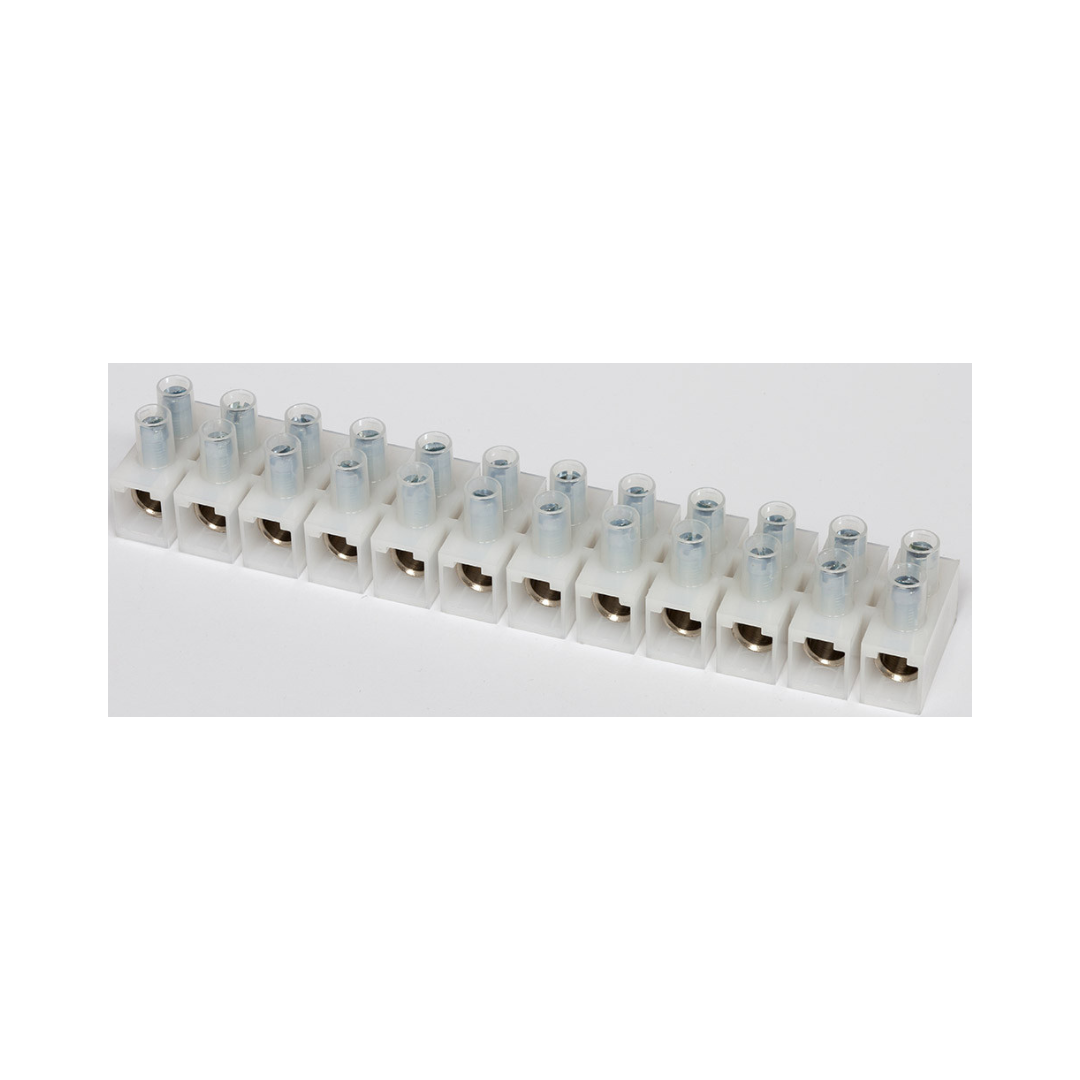 Regleta 12 Polos Conexión Estándar 1106 Material Eléctrico