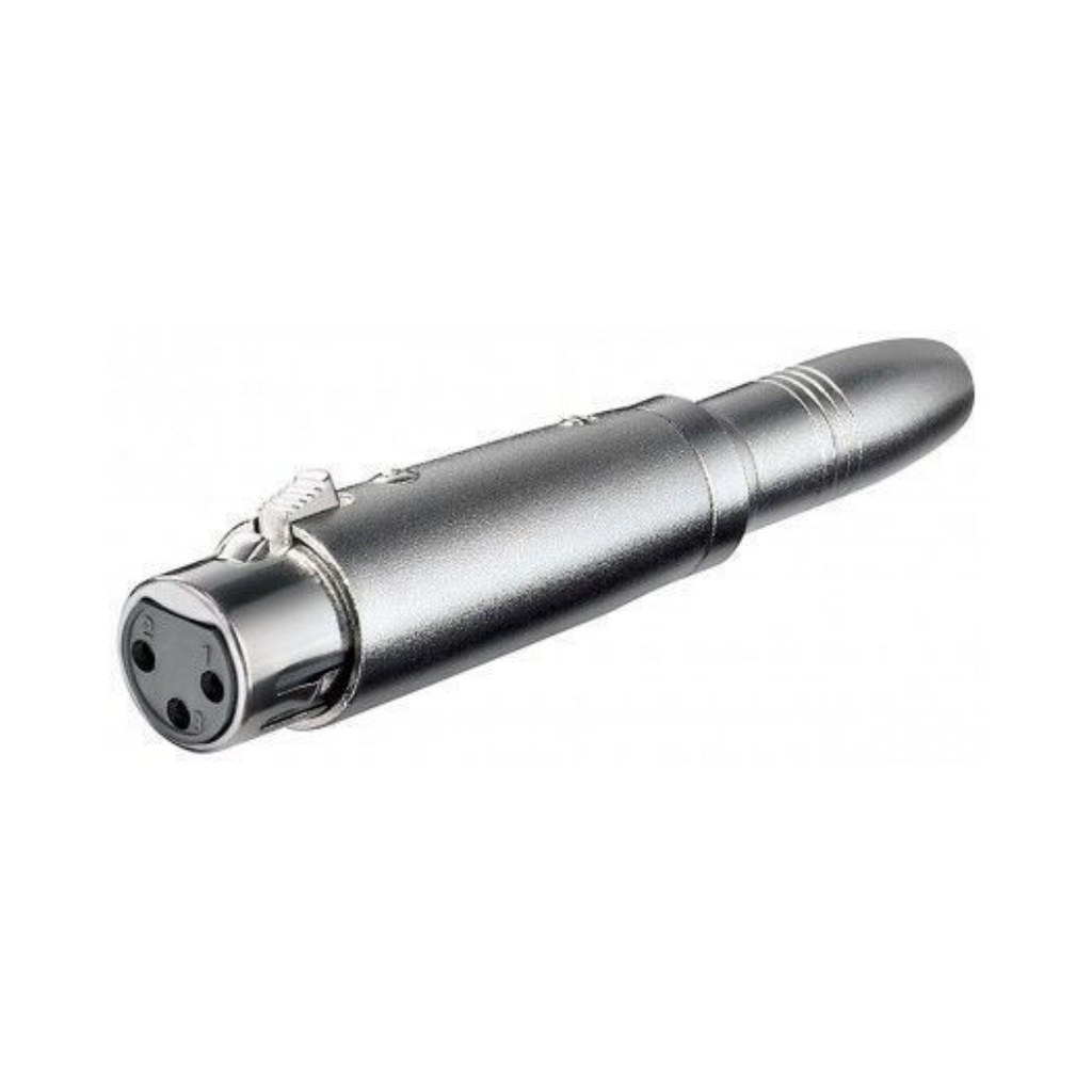 3 Pin Female XLR Connector to 6.35mm Mono Jack