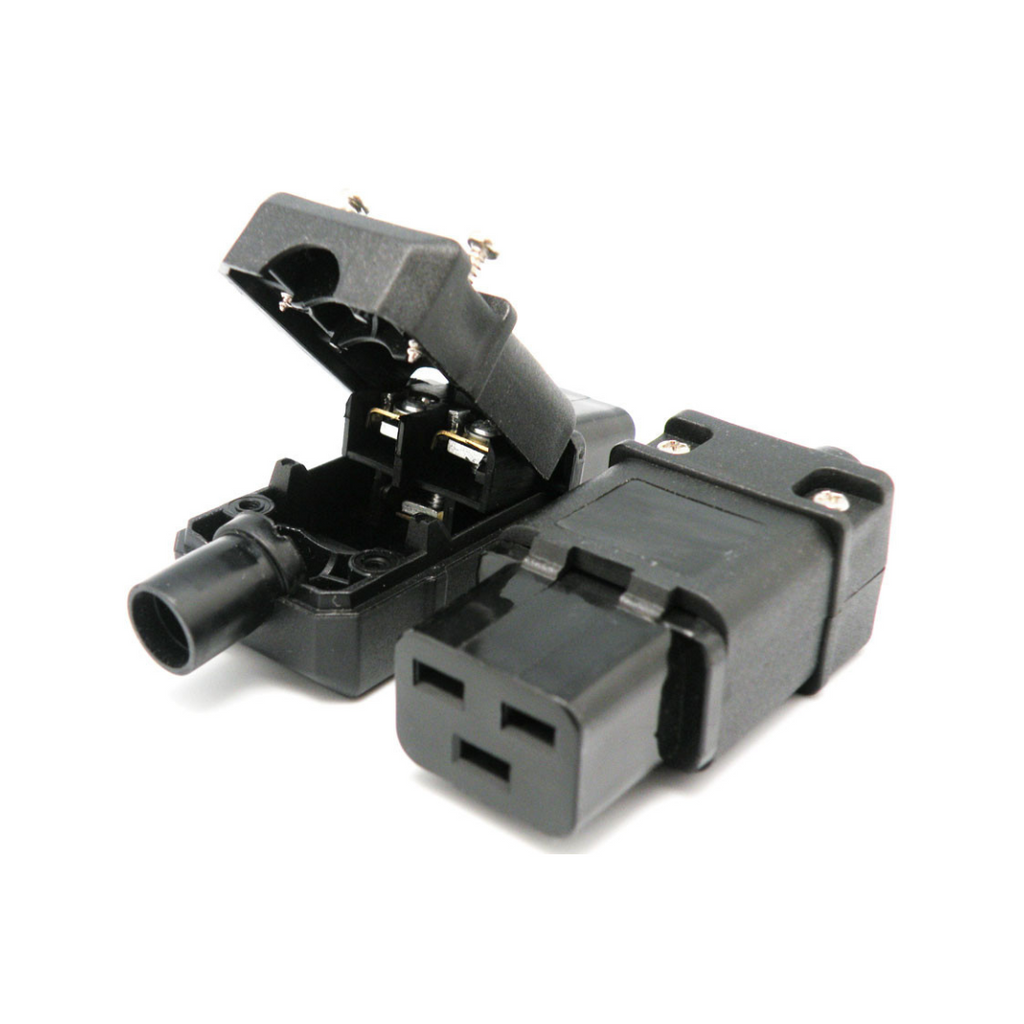 Conector fêmea C-19 Corrente