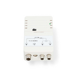 Amplificador CATV Ganancia: 25 dB  47 - 862 MHz  Número de salidas: 2 Control de ganancia Blanco